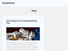 Tablet Screenshot of juvenews.net